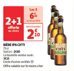 Auchan Direct Bière ipa ch'ti offre