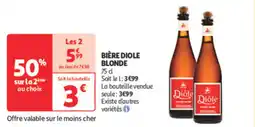 Auchan Direct Bière diole blonde offre