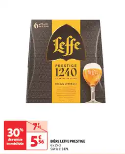Auchan Direct BiĂšre leffe prestige offre