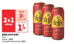 Auchan Direct BiĂšre leffe ruby offre