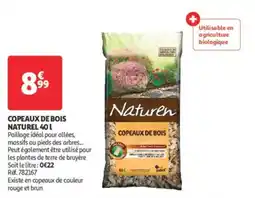 Auchan Direct Copeaux de bois naturel offre