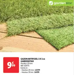 Auchan Direct Gazon artificiel gardenstar offre