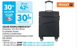Auchan Direct Valise souple perfeckto offre
