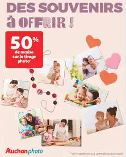 Auchan Direct Des souvenirs à offrir offre