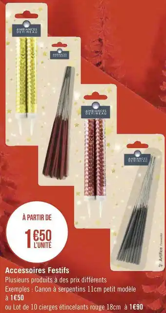 Accessoires festifs