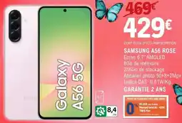 E.Leclerc Samsung A56 Rose offre