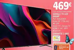 E.Leclerc GOOGLE TV LED SHARP offre