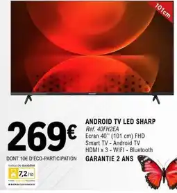 E.Leclerc ANDROID TV LED SHARP offre