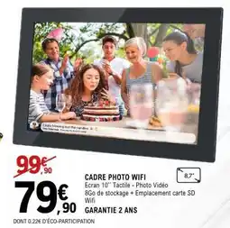 E.Leclerc CADRE PHOTO WIFI offre