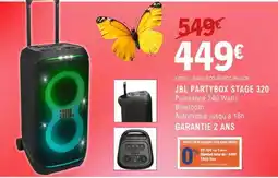 E.Leclerc JBL PARTYBOX STAGE 320 offre