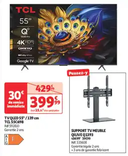 Auchan Direct TV QLED TCL offre