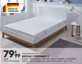 ALDI Matelas 2 personnes offre