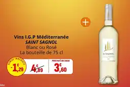 Coccimarket Vins i.g.p méditerranée saint sagnol offre