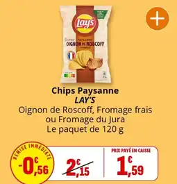 Coccimarket Chips paysanne lay's offre