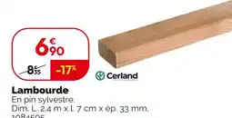 Weldom Cerland Lambourde offre