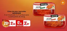 Coccimarket Côtes de porc marinées madrange offre