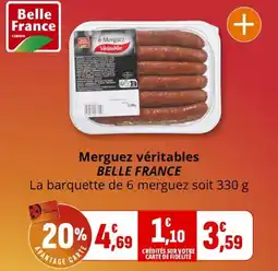 Coccimarket Merguez véritables belle france offre