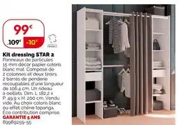 Weldom Kit dressing STAR 2 offre