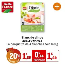 Coccimarket Blanc de dinde belle france offre