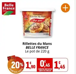 Coccimarket Rillettes du mans belle france offre