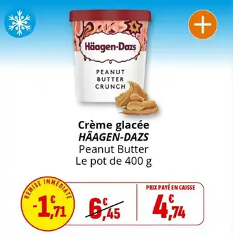 Coccimarket Crème glacée häagen-dazs offre