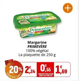 Coccimarket Margarine primevère offre