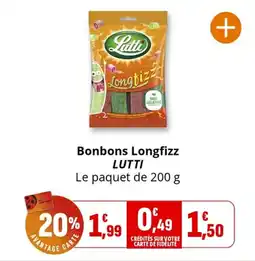 Coccimarket Bonbons longfizz lutti offre
