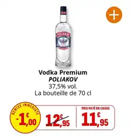 Coccimarket Vodka premium poliakov offre