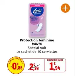 Coccimarket Protection féminine vania offre