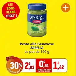 Coccinelle Express Pesto alla genovese barilla offre