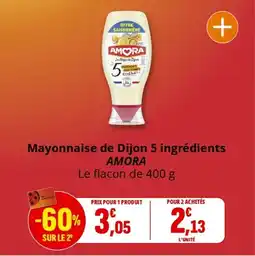 Coccinelle Express Mayonnaise de dijon 5 ingrédients amora offre