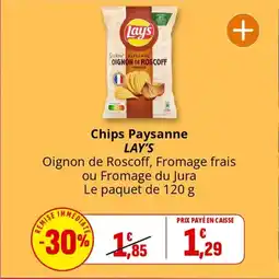 Coccinelle Express Chips paysanne lay's offre