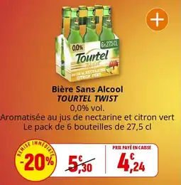 Coccinelle Express Bière sans alcool tourtel twist offre