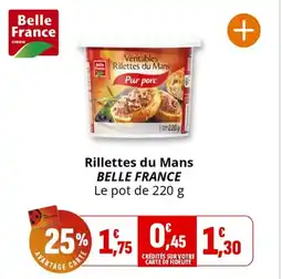 Coccinelle Express Rillettes du mans belle france offre