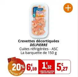 Coccinelle Express Crevettes décortiquées delpierre offre