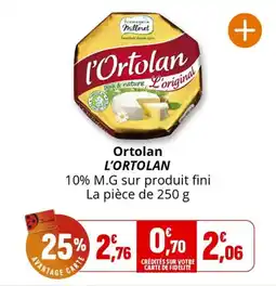 Coccinelle Express Ortolan l'ortolan offre