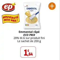 Coccinelle Express Emmental râpé eco prix offre