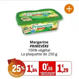 Coccinelle Express Margarine primevère offre