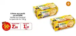 Coccinelle Express Crème aux oeufs la laitière offre