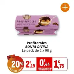 Coccinelle Express Profiteroles bonta divina offre