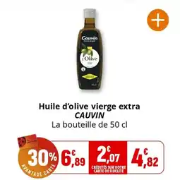 Coccinelle Express Huile d'olive vierge extra cauvin offre