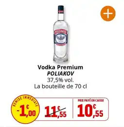 Coccinelle Express Vodka premium poliakov offre