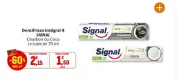 Coccinelle Express Dentifrices intégral 8 signal offre