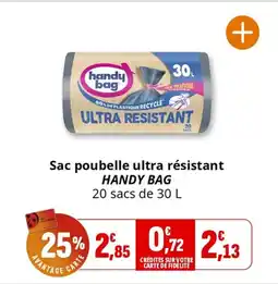 Coccinelle Express Sac poubelle ultra résistant handy bag offre