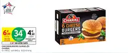 Intermarché Hyper Cheeseburgers surgelés charal offre