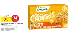 Intermarché Hyper Maxi croustis cheesy x2 surgelés bonduelle offre