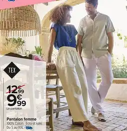Carrefour Market TEX Pantalon femme offre
