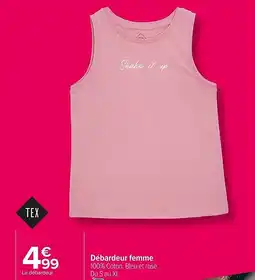 Carrefour Market TEX Débardeur femme offre