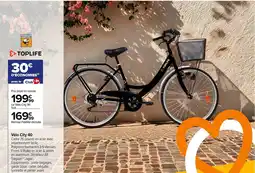 Carrefour Market TOPLIFE Vélo City 40 offre
