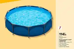 Carrefour Market Piscine tubulaire ronde carrefour offre